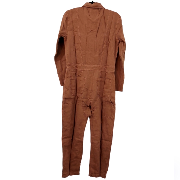 Free People x Sandrine Rose Zip Denim Jumpsuit - Picture 7 of 8